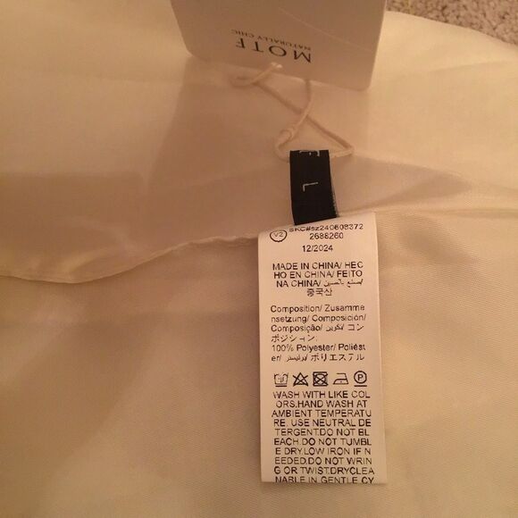 NWT MOTF PREMIUM TWEED GOLD BUTTON PATCH POCKET PLEATED HEM BELTED DRESS - Picture 9 of 10